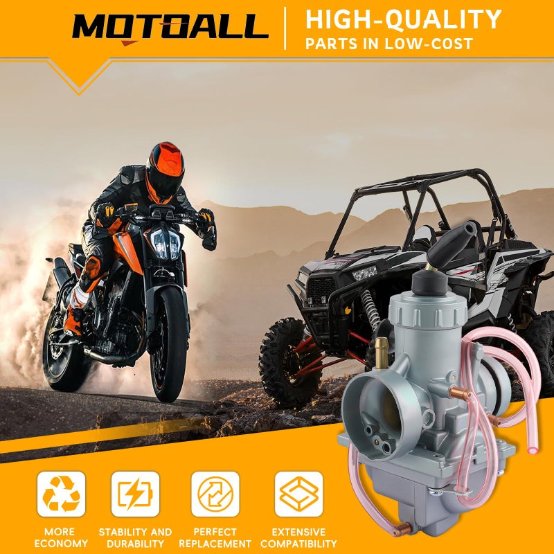 MOTOALL Carburetor for Polaris Trail Boss 250 2x4 4x4 1985-1999 - Image 2